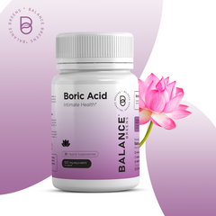 Boric Acid 600mg - 30 Vaginal Suppositories