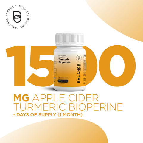 Apple Cider with Turmeric Bioperine Pills
