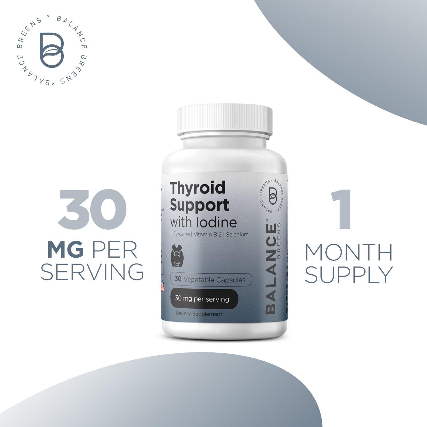 Thyroid Support, 30 Veggie Capsules