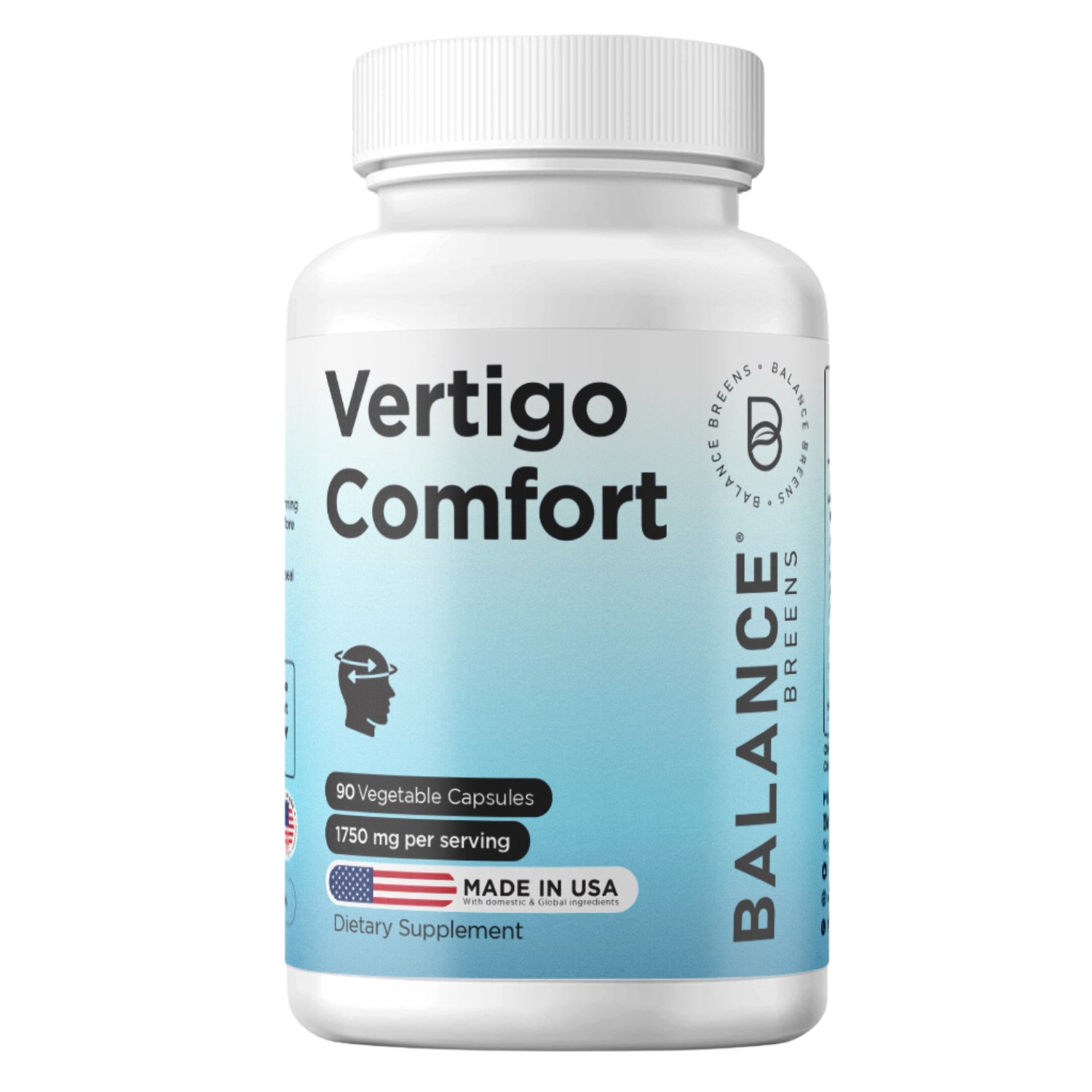 Vertigo Comfort 1750mg, 90 Veggie Capsules