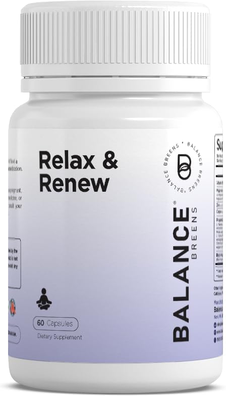 Relax & Renew - Vitamin B6, Magnesium Blend, Zinc, Copper Supplement