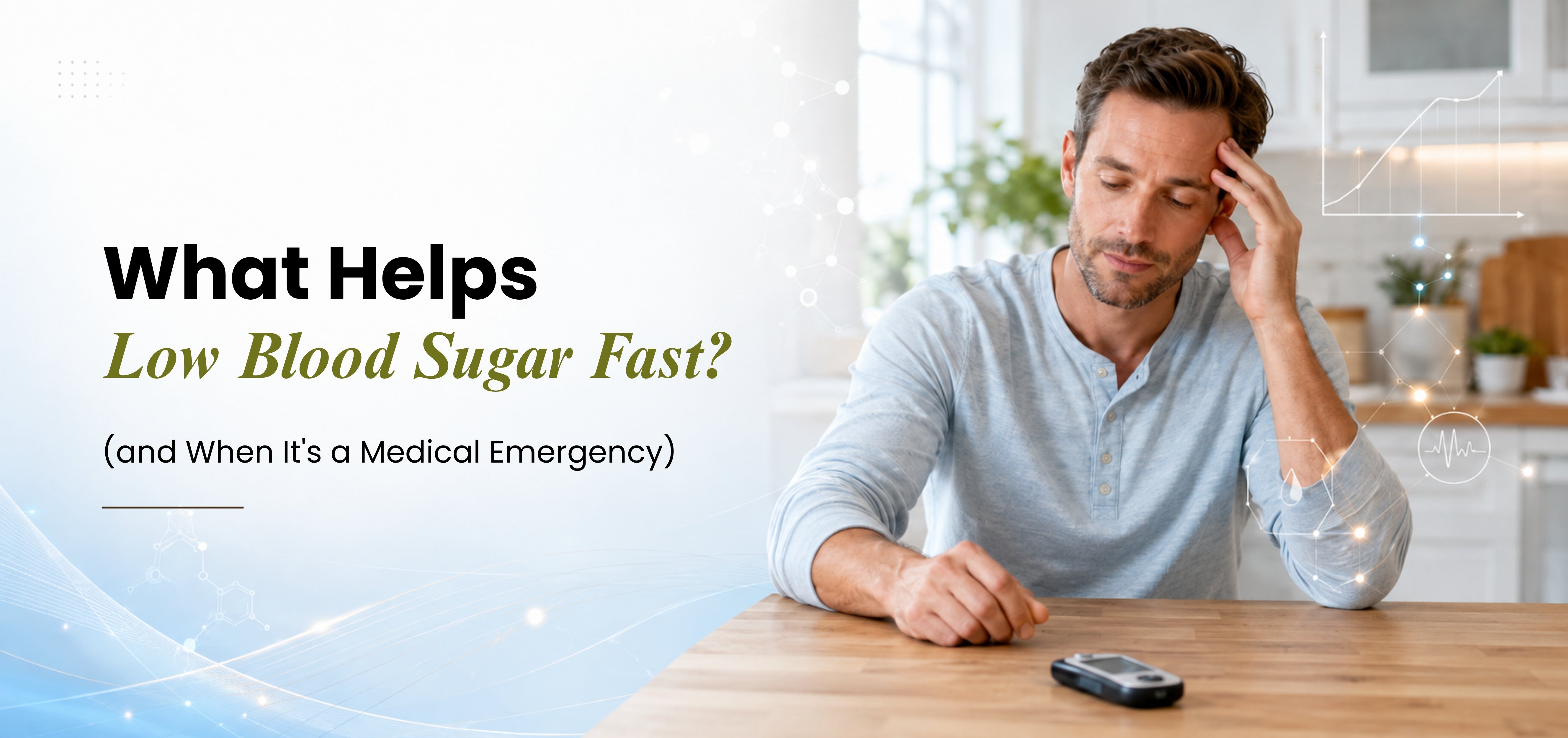 What Helps Low Blood Sugar Fast (and When It's a Medical Emergency)