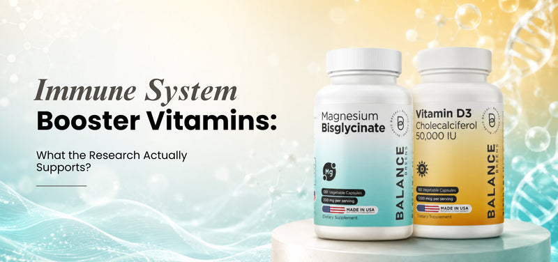 Immune System Booster Vitamins: What the Research Actually Supports