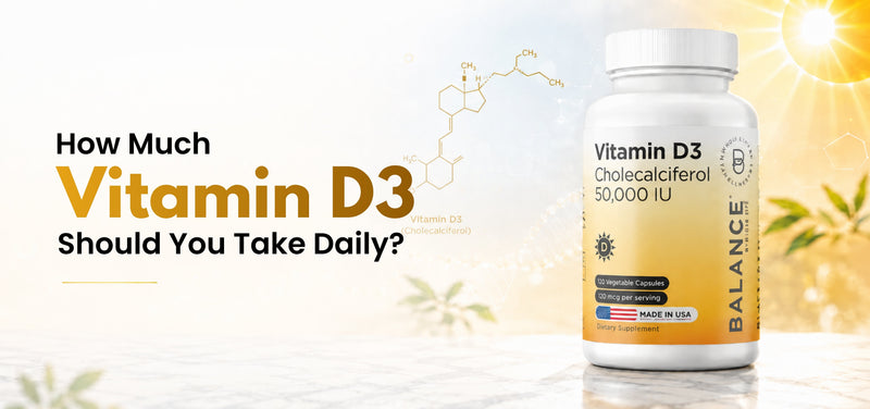 How Much Vitamin D3 Should You Take Daily?