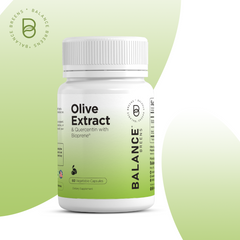 Olive Extract & Quercetin 400mg with Bioperine Black Pepper Extract- 60 Capsules