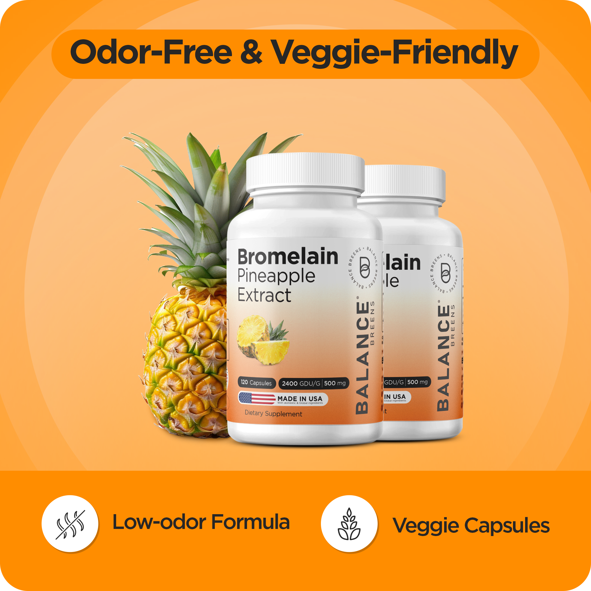 Recovery & Mobility Stack – Creatine + Bromelain