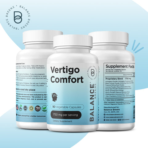 Vertigo Comfort 1750mg, 90 Veggie Capsules