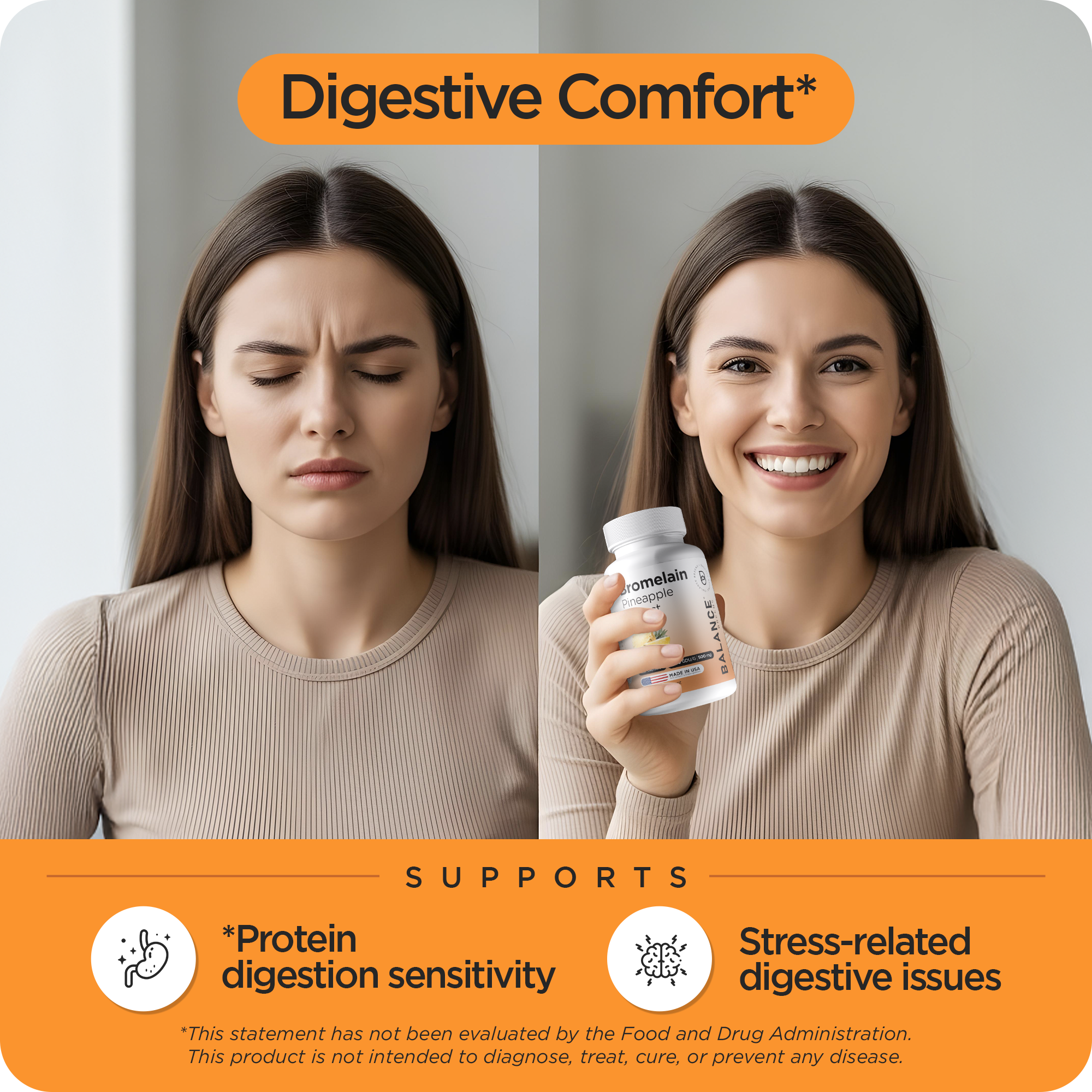 Gut & Immunity Trio – Probiotic + Bromelain + Colostrum