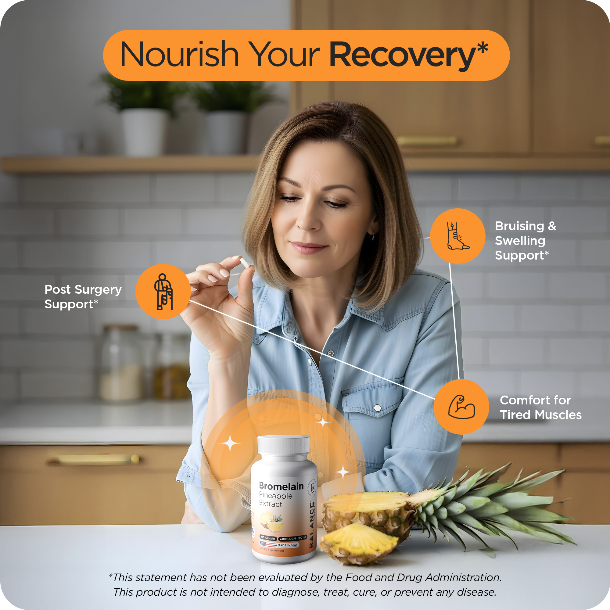 Gut & Immunity Trio – Probiotic + Bromelain + Colostrum