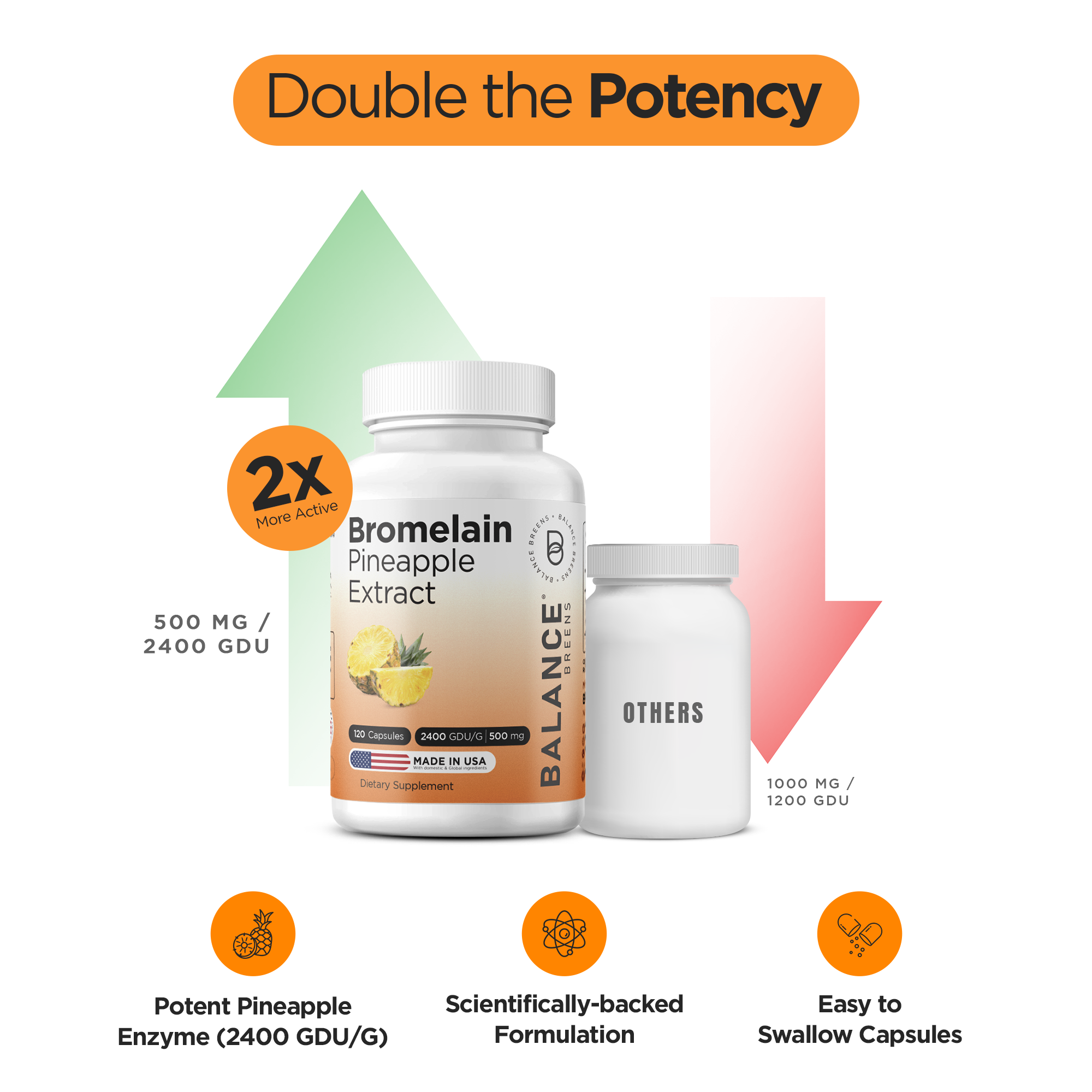 Digest & Comfort Duo – Probiotics + Bromelain