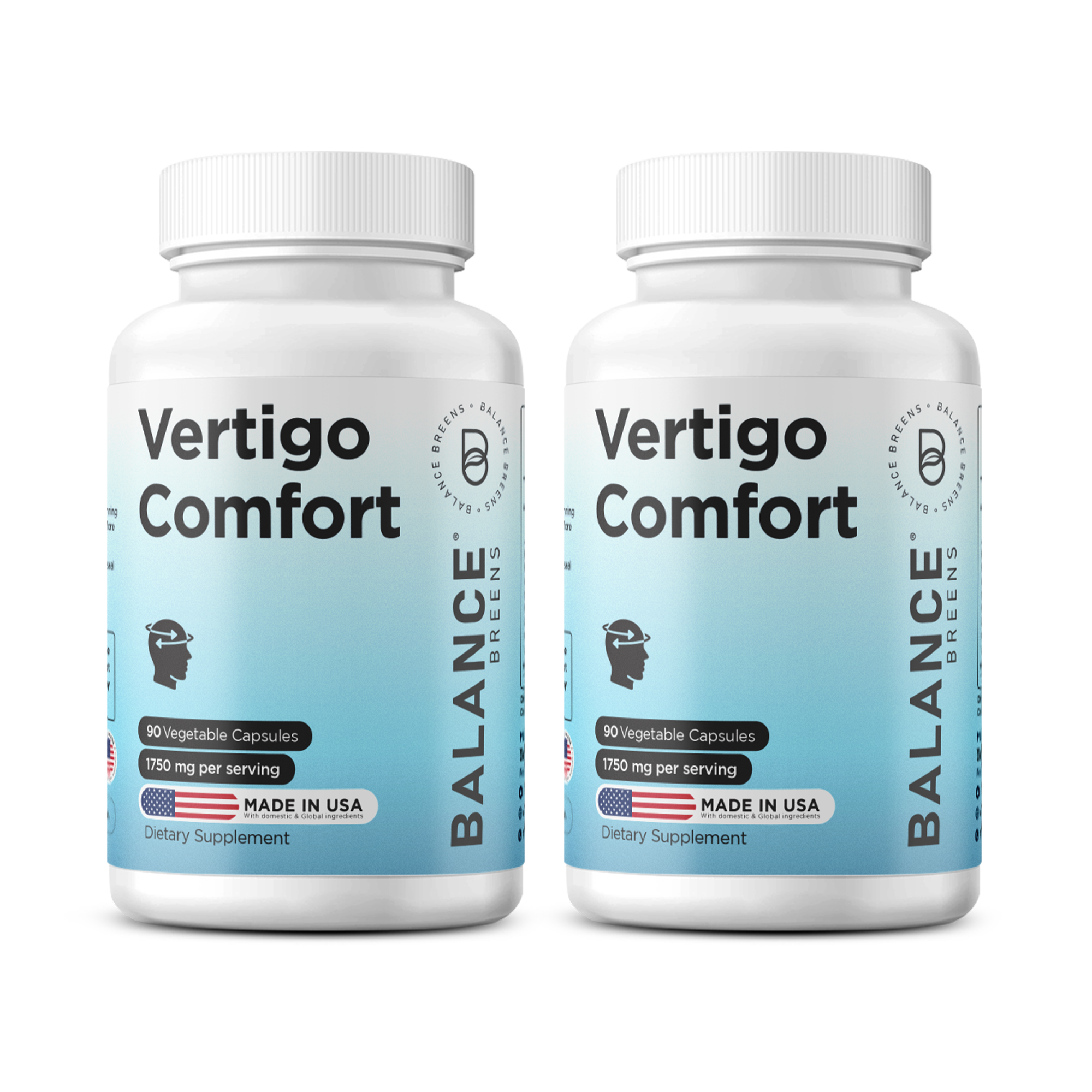 Vertigo Comfort 1750mg, 90 Veggie Capsules