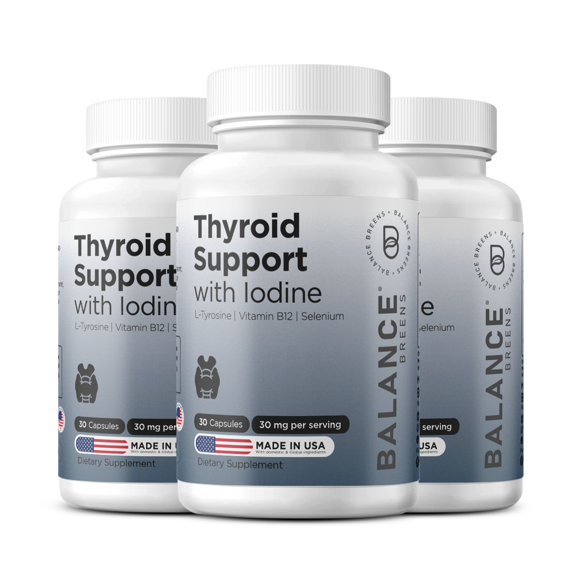 Thyroid Support, 30 Veggie Capsules