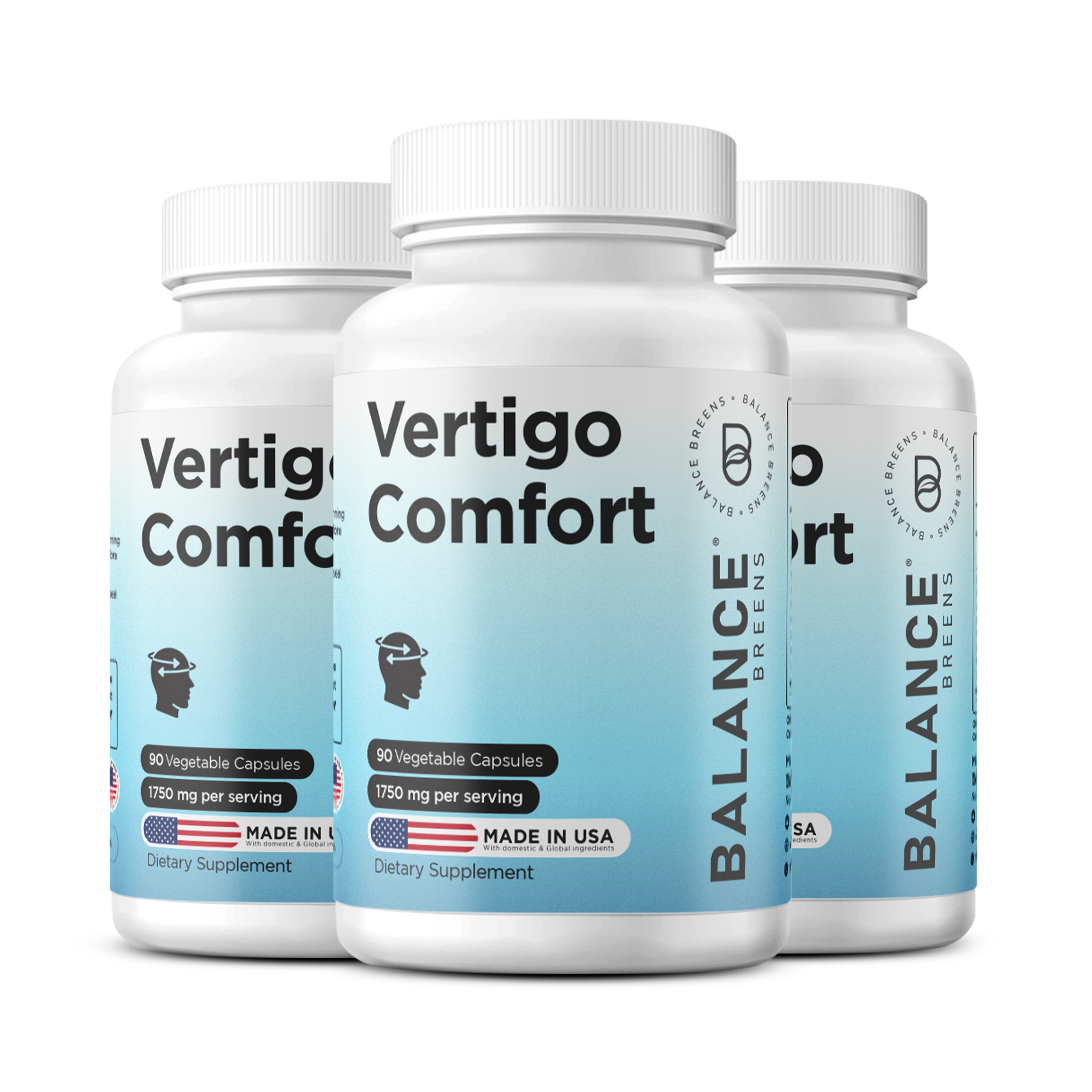 Vertigo Comfort 1750mg, 90 Veggie Capsules