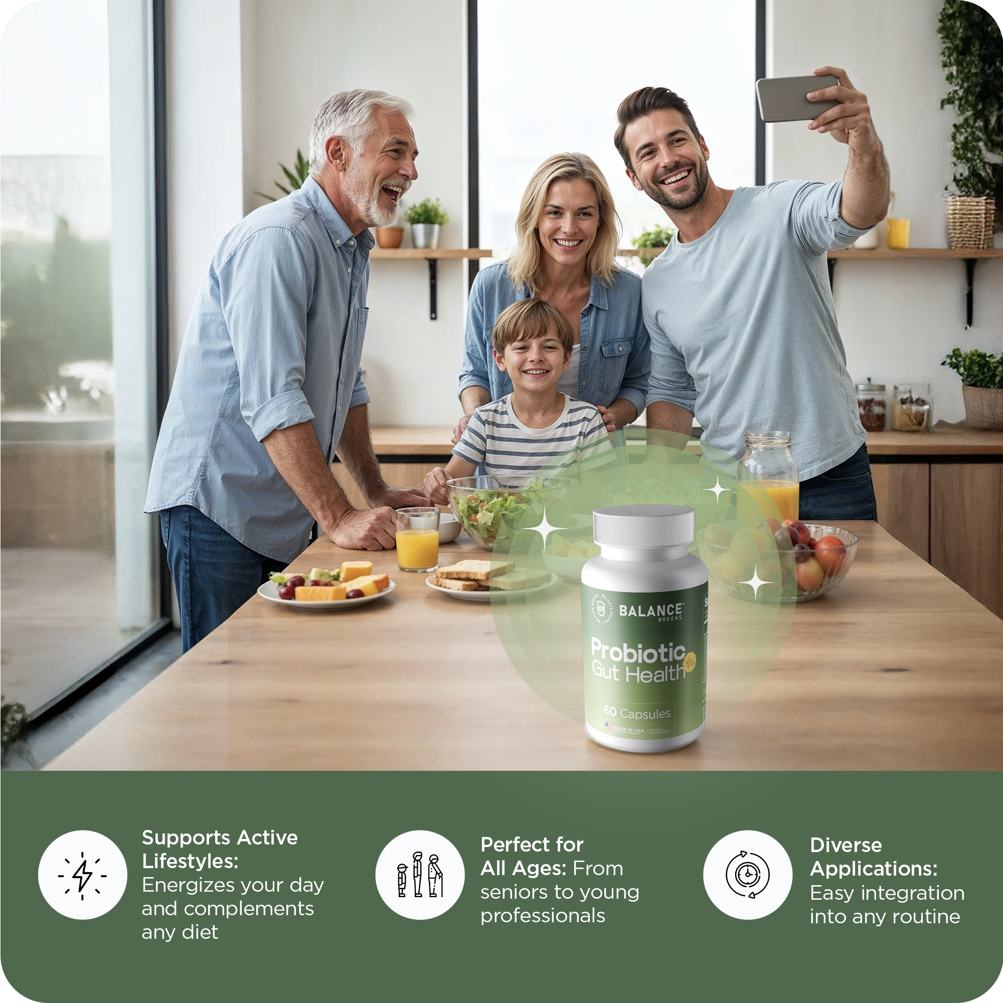 Gut & Calm Wellness Duo - Magnesium + Probiotic