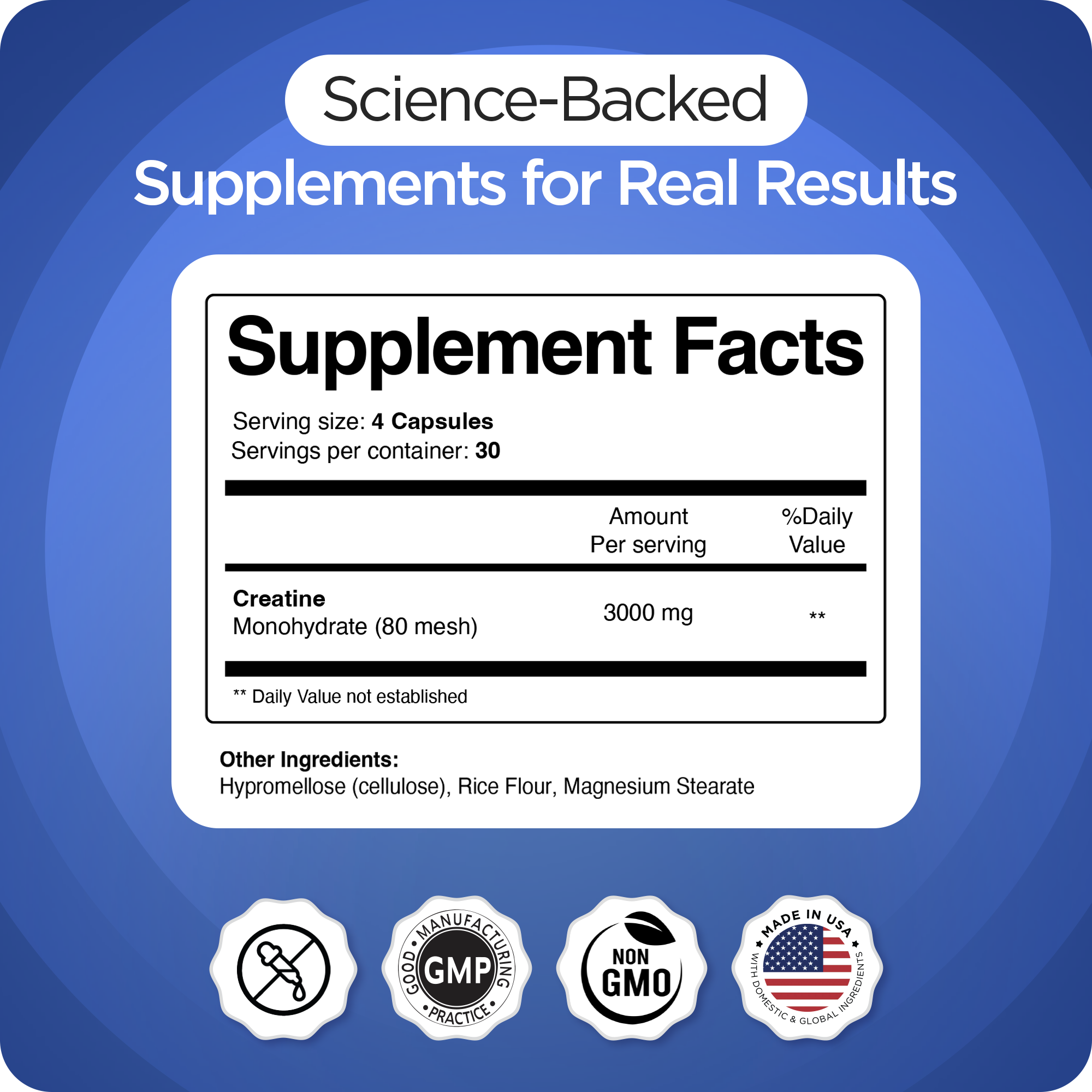 Ultimate Performance & Focus Stack: Creatine + Alpha GPC + Magnesium + Bromelain + Probiotic