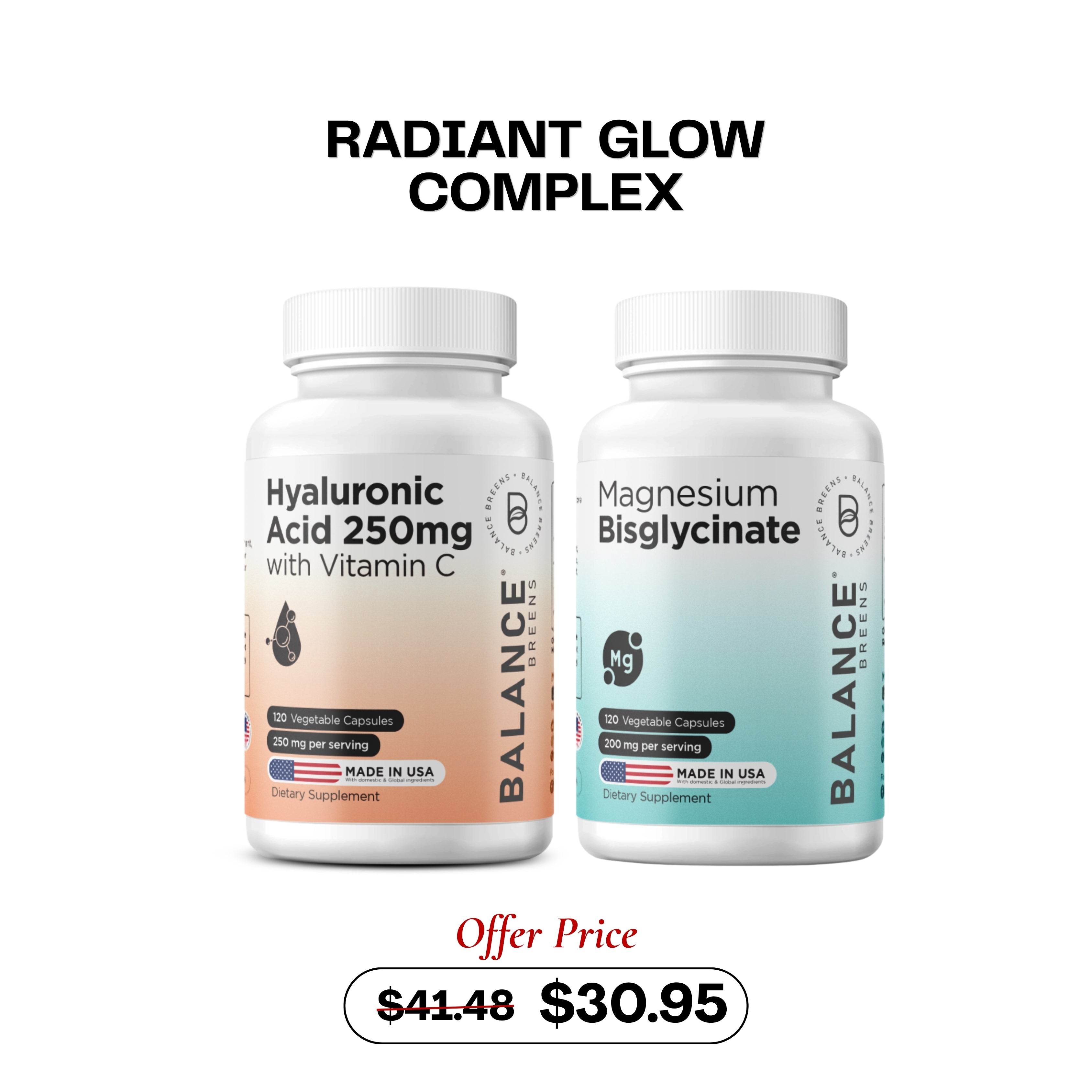 Radiant Glow Complex – Hyaluronic Acid + Magnesium