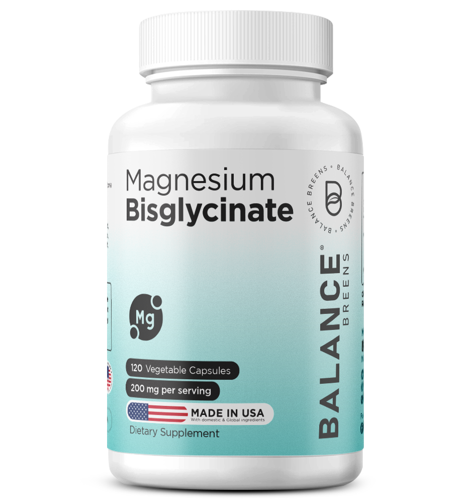 Magnesium Bisglycinate 200 mg per serving, 120 Veggie Capsules