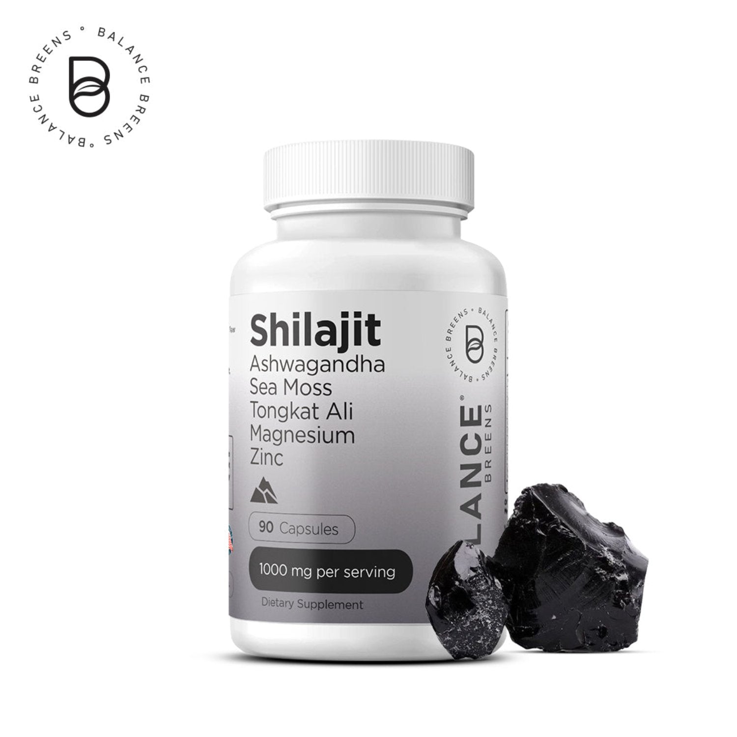 Himalayan Shilajit 10000mg, 90 Capsules
