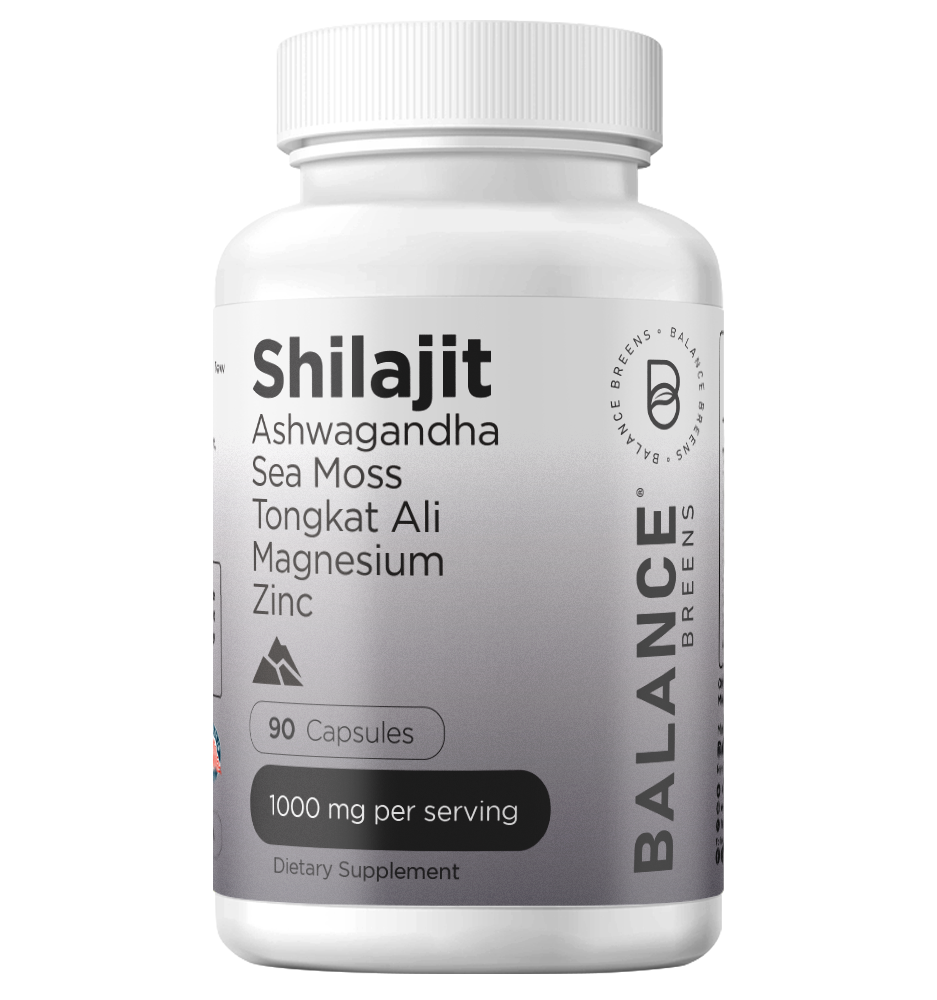 Pure Himalayan Shilajit Capsules, 10:1 Extract, Extra Strength 10000mg, 90 Capsules - 85+ Minerals - Energy, Stamina, Brain Support - Shilajit Supplement for Men and Women