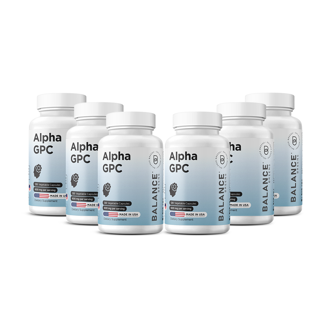 Alpha GPC Choline, 600mg per serving, 120 Veggie Capsules