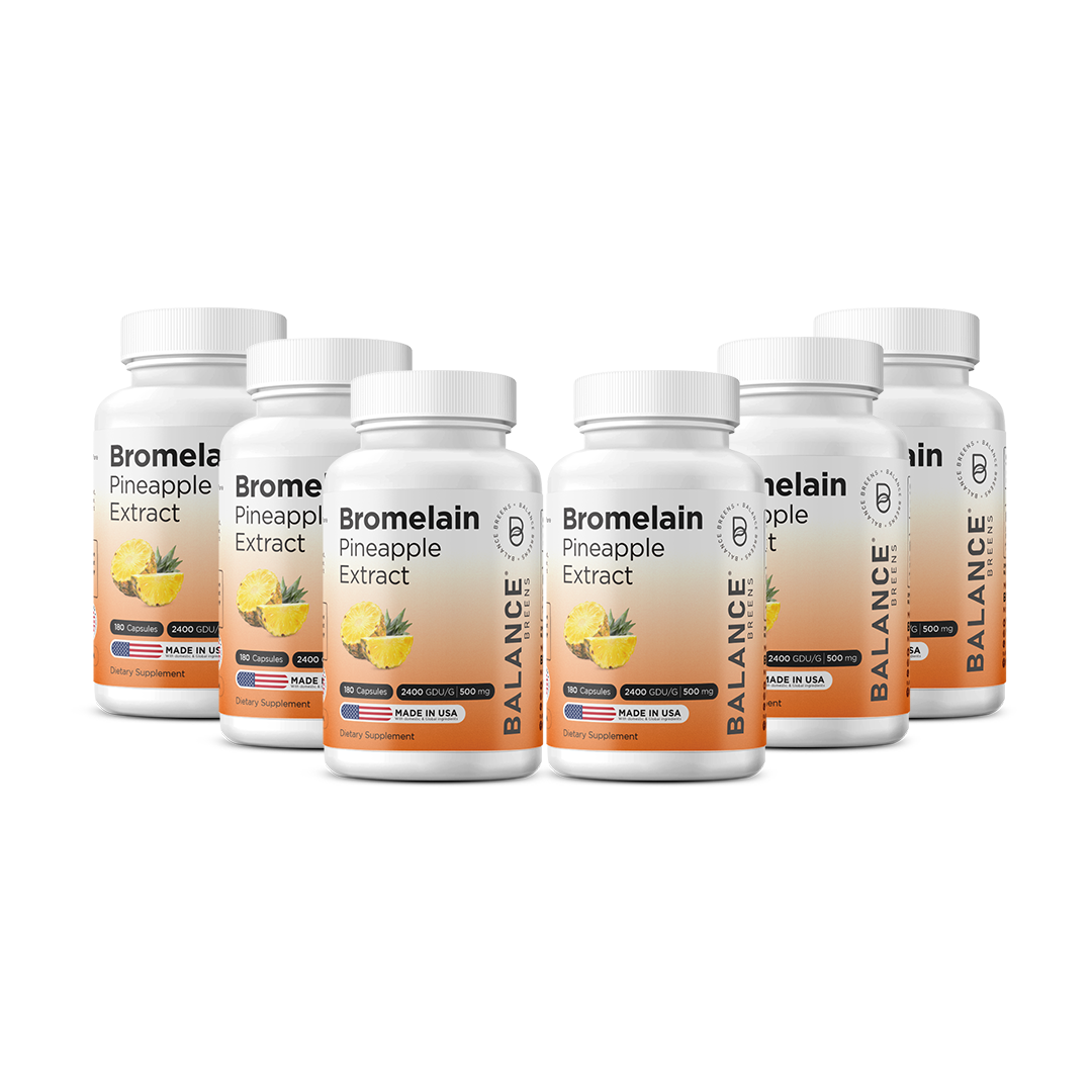 Bromelain 500mg, 180 Capsules