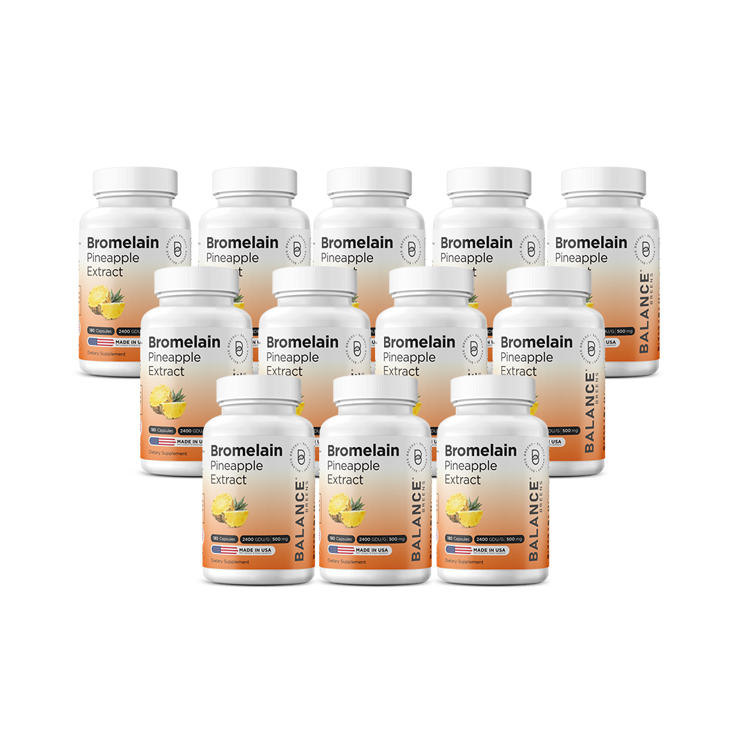 Bromelain 500mg, 180 Capsules