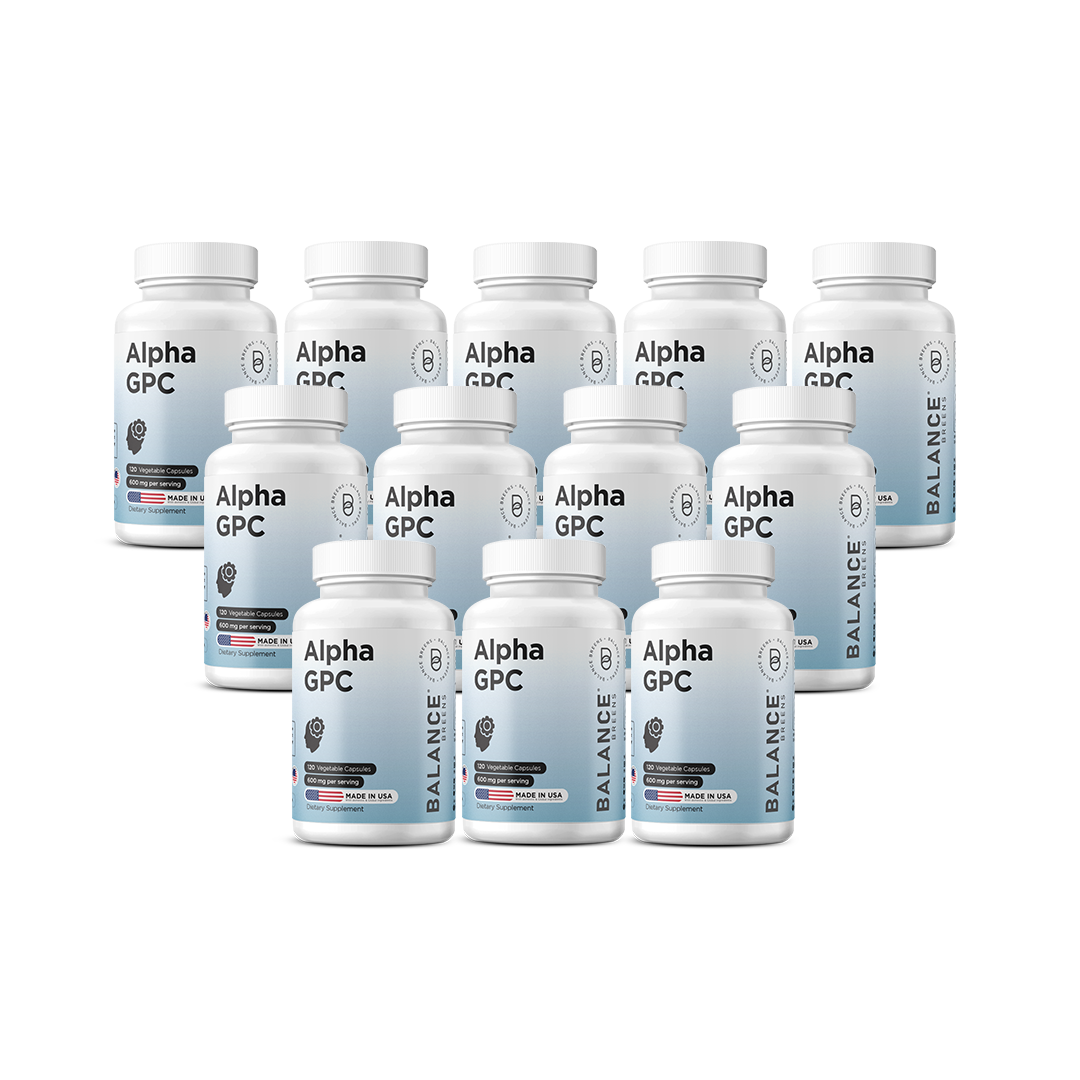 Alpha GPC Choline, 600mg per serving, 120 Veggie Capsules