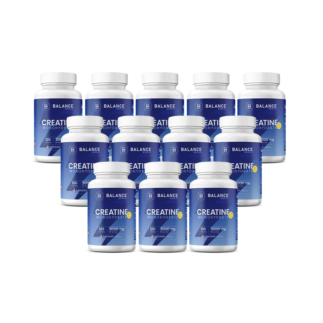 Creatine Monohydrate Supplement, 3000mg per serving, 120 Capsules