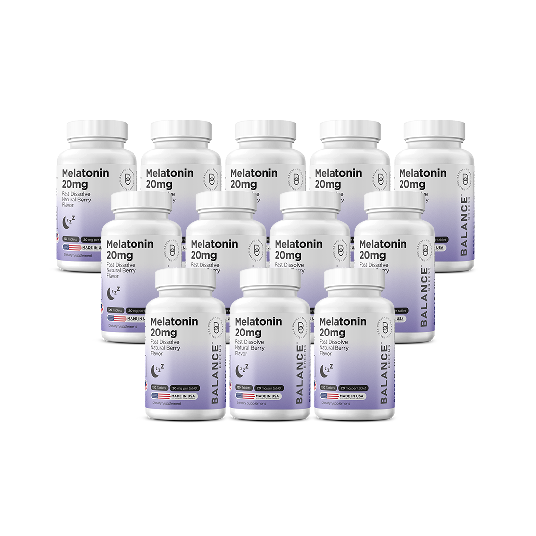 Melatonin 20mg, 120 Fast Dissolve Tablets