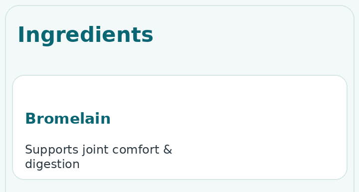 Ingredients