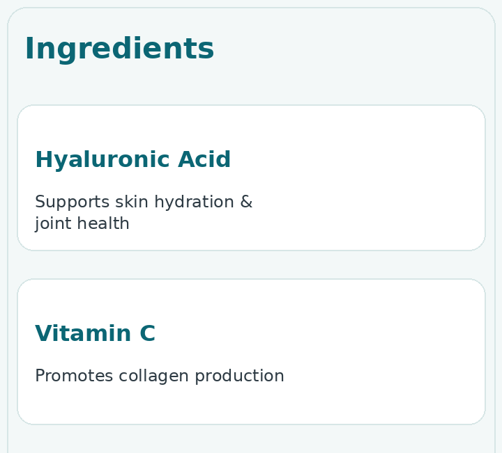 Ingredients