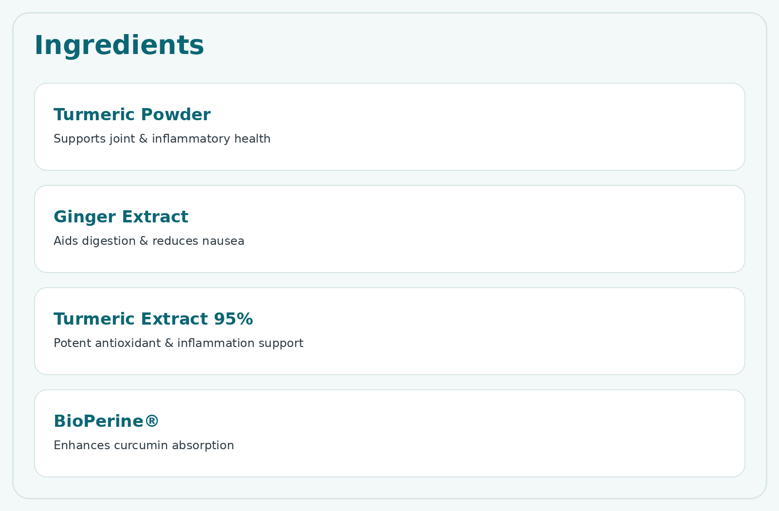 Ingredients